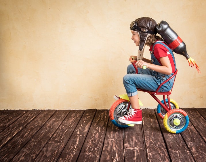 kid on a bike will grow up to be a computer repair guy