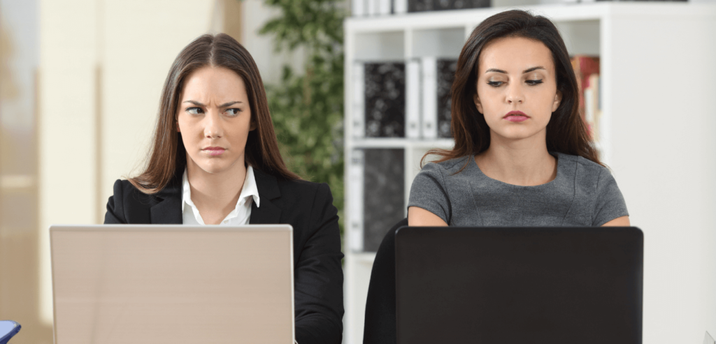 Lady wondering how her friend gets the most out of working with a recruitment agency