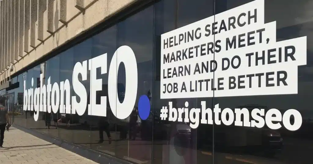 Brighton SEO, helping search marketers meet, learn and do their job a little better